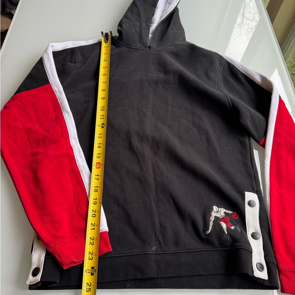 And1 Black and Red Hoodie